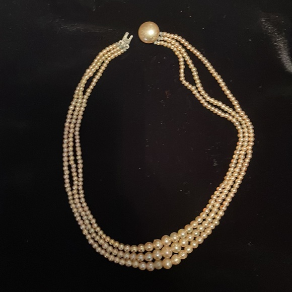 Jewelry Antique Costume Pearl Necklace Poshmark